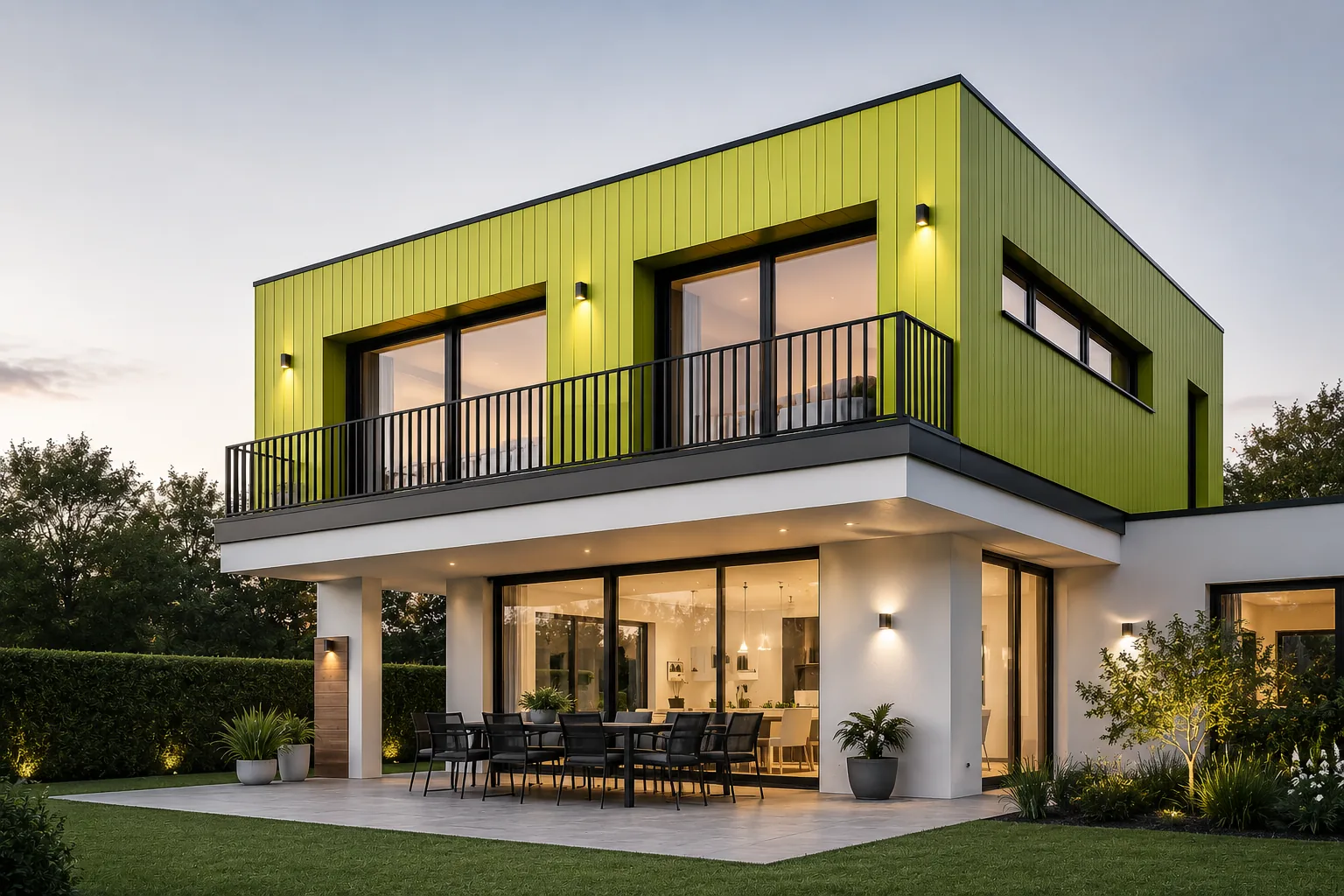 Surélévation maison contemporaine