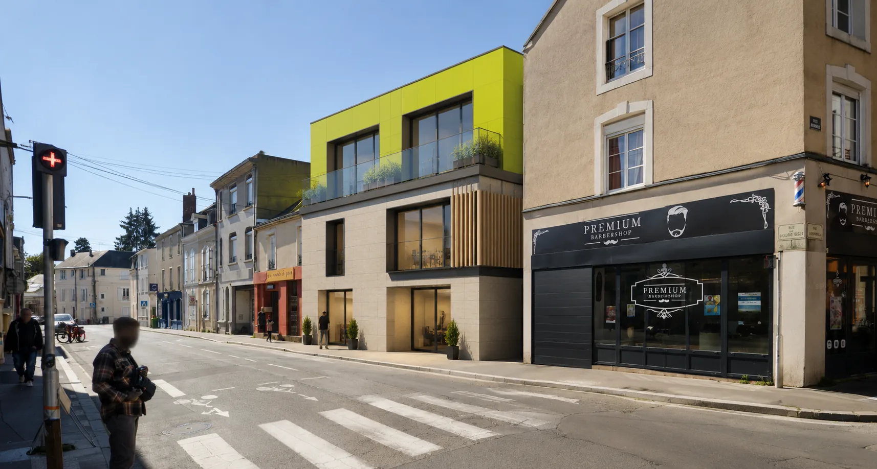 Surélévation d'une maison de ville